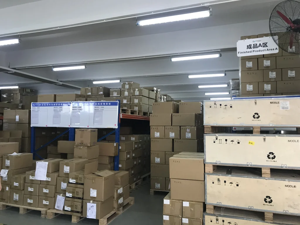 EV TOP warehouse